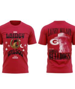 Georgia Bulldogs x Lainey Wilson Whirlwind Event Show 2026 Graphic Shirt for College Football and Lainey Wilson Fans