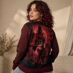 Hazbin Hotel Alastor Smile Ugly Sweater 2026 for Hazbin Hotel Fans