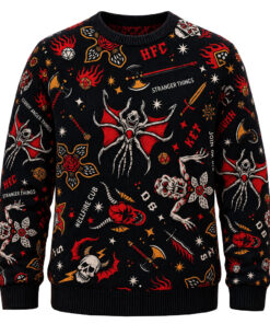 Hellfire Club Demogorgon Mind Flayer Stranger Things Ugly Sweater