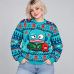 Hello Kitty And Friends Sanrio X The Boys Hangyodon As The Deep Ugly Christmas Sweater 2026