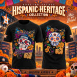 Houston Astros 2026 Hispanic Heritage Dia de los Muertos Graphic Shirt for Baseball Fans