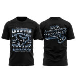 Houston Texans 25th Anniversary Reppin’ H-Town for 25 Seasons Graphic Shirt for Football Fans