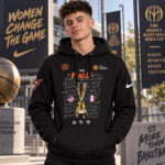 Indiana Fever 2026 FIBA Women’s Basketball World Cup Champions Caitlin Clark Graphic Hoodie for Basketball Fans