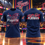 Indiana Fever 2026 WNBA Playoffs Eastern Conference Graphic Shirt Version 2 for Basketball Fans