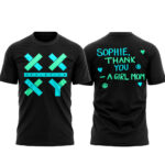 Indiana Fever x Sophie Cunningham Thank You A Girl Mom Graphic Shirt for Basketball Fans