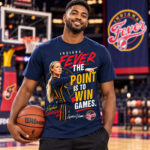 Indiana Fever x Sophie Cunningham The Goal Is to Win Games Graphic Shirt for Basketball Fans