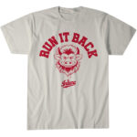 Indiana Hoosiers Football Run It Back Graphic Shirt for College Football Fans
