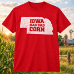 Iowa Has Bad Corn Nebraska Graphic Shirt