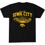 Iowa Hawkeyes Football Come To Iowa City Graphic Shirt for College Football Fans