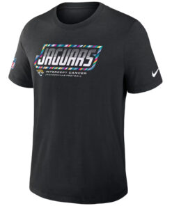 Jacksonville Jaguars 2026 Crucial Catch Graphic Black Shirt for Football Fans