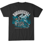 Jacksonville Jaguars Bhayshul Tuten Toot Toot Train Graphic Shirt for Football Fans