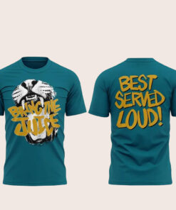 Jacksonville Jaguars Bring The Juice Teal Graphic Shirt for Football Fans