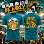 Jacksonville Jaguars Bring The Juice Teal Graphic Shirt for Football Fans