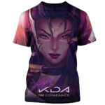 Kaisa KDA The Comeback Arcane League Of Legends Graphic Shirt for League Of Legends Fans