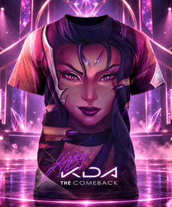 Kaisa KDA The Comeback Arcane League Of Legends Graphic Shirt for League Of Legends Fans
