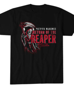 Kansas City Chiefs Patrick Mahomes Return Of The Reaper Graphic Shirt for Football Fans