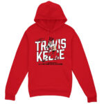 Kansas City Chiefs Travis Kelce YAC King Graphic Shirt for Football Fans