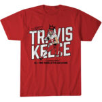 Kansas City Chiefs Travis Kelce YAC King Graphic Shirt for Football Fans