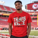 Kansas City Chiefs Travis Kelce YAC King Graphic Shirt for Football Fans