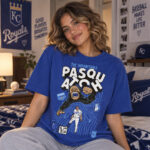 Kansas City Royals Vinnie Pasquantino The Indomitable Pasqu Atoh Graphic Shirt for Baseball Fans