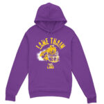 LSU Tigers Football Lane Train Graphic Shirt for College Football Fans