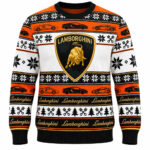 Lamborghini Logo Sports Car Christmas 2026 Ugly Sweater