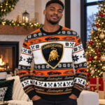 Lamborghini Logo Sports Car Christmas 2026 Ugly Sweater
