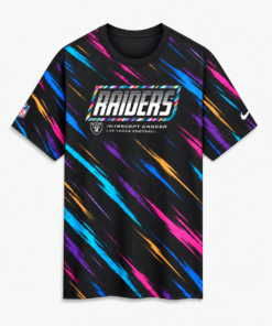 Las Vegas Raiders 2026 Crucial Catch Graphic Shirt Version 2 for Football Fans