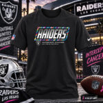 Las Vegas Raiders 2026 Crucial Catch Graphic Shirt for Football Fans