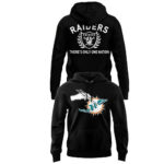Las Vegas Raiders 2026 Gameday Dolphin Sushi Graphic Shirt for Football Fans