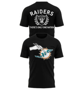 Las Vegas Raiders 2026 Gameday Dolphin Sushi Graphic Shirt for Football Fans