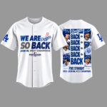 Los Angeles Dodgers 2026 NL West Champions Baseball Jersey