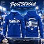Los Angeles Dodgers Clinched Postseason 2026 Graphic Hoodie for Baseball Fans