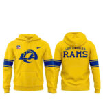 Los Angeles Rams 2026 Classic Sol Yellow Hoodie For Football Fans