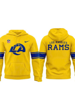 Los Angeles Rams 2026 Classic Sol Yellow Hoodie For Football Fans