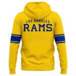 Los Angeles Rams 2026 Classic Sol Yellow Hoodie For Football Fans