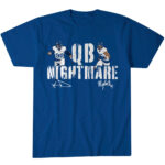 Los Angeles Rams Aaron Donald And Myles Garrett QB Nightmare Graphic Shirt for Football Fans