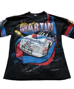 Mark Martin Valvoline No. 6 New Horizons Graphic T-Shirt for Racing Fans