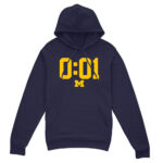 Michigan Wolverines Football A Lot Can Happen In 001 Second Graphic Shirt for College Football Fans