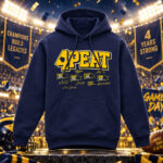 Milwaukee Brewers Baseball Division 4Peat Graphic Shirt for Baseball Fans