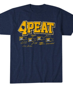 Milwaukee Brewers Baseball Division 4Peat Graphic Shirt for Baseball Fans