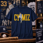 Milwaukee Brewers Jacob Misiorowski Cy Miz Graphic Shirt for Baseball Fans