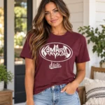 Mississippi State Bulldogs Football Kamario Taylor Hero Logo Graphic Shirt for College Football Fans