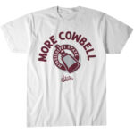 Mississippi State Bulldogs Football More Cowbell Graphic Shirt for College Football Fans