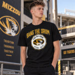 Missouri Football Bang The Drum Graphic Shirt for College Football Fans