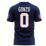 New England Patriots x Christian Gonzalez Gonzo 2026 Graphic Shirt for Football Fans
