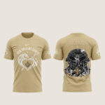 New Orleans Saints Fourth Wing Night 2026 Gold Graphic Shirt for Football Fans