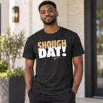 New Orleans Saints Tyler Shough Dat Graphic Shirt for Football Fans