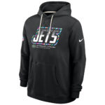 New York Jets 2026 Crucial Catch Graphic Black Shirt for Football Fans