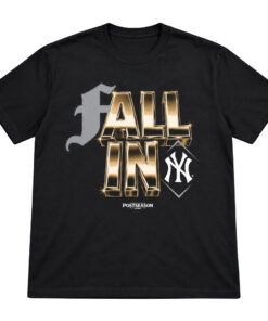 New York Yankees Fall In Yankees 2026 Postseason Locker Room Graphic T-Shirt for Baseball Fans